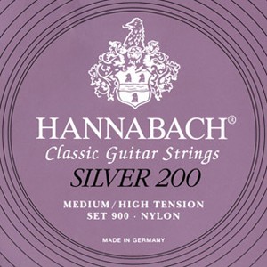 Hannabach Set 900 Silver 200
