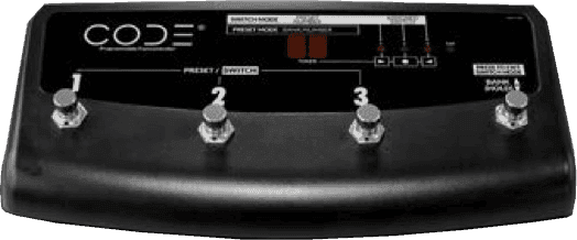 Marshall Footswitch Code Serie