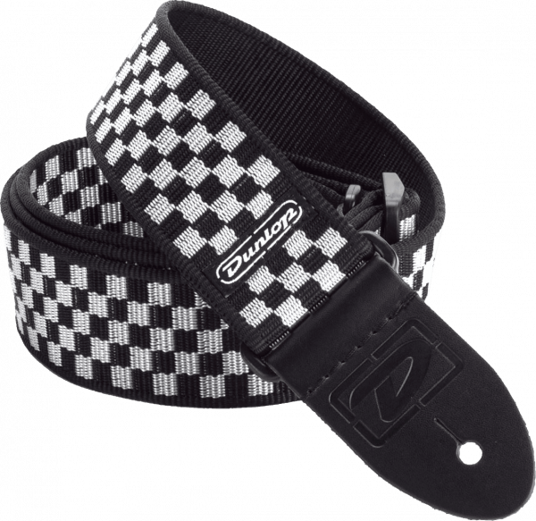 Dunlop Gitarrengurt Checkerboard extra lang