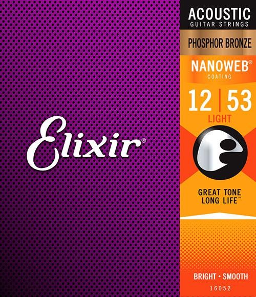 Elixir 16052 Saiten Phosphor Bronze