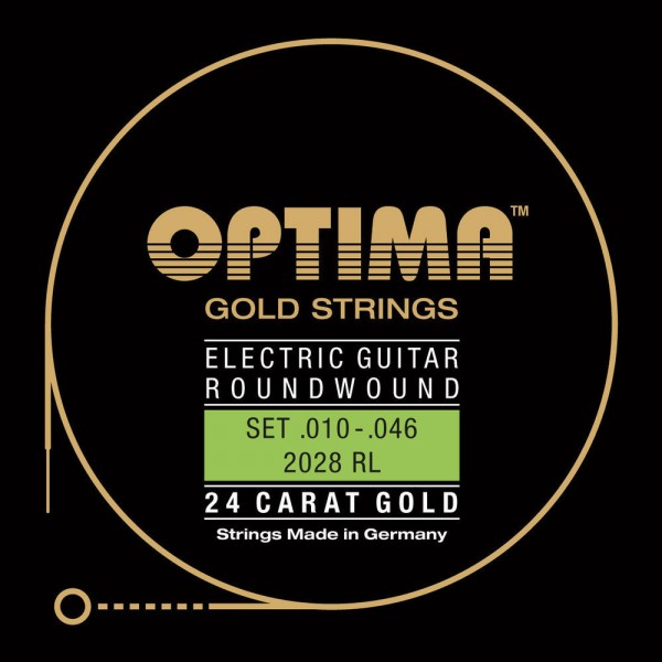Optima 12028RL Gold Strings E-Gitarre Extra Light