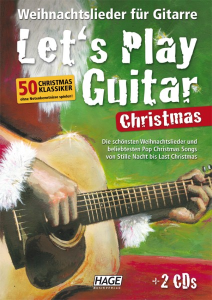 Let`s play guitar christmas (mit 2 CDs)