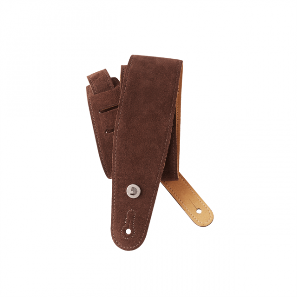 D`Addario Gitarrengurt Leder braun