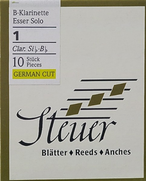 Steuer Esser Solo Klarinettenblatt 1,5
