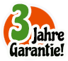 3 Jahre Garantie